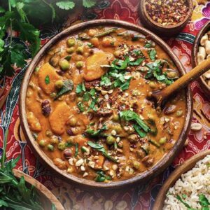 Brown Rice In Peanut Butter