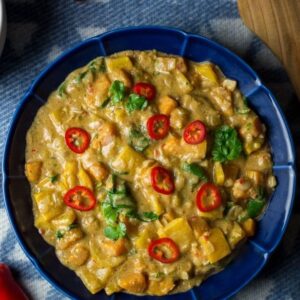 Vegetables In Peanut Butter